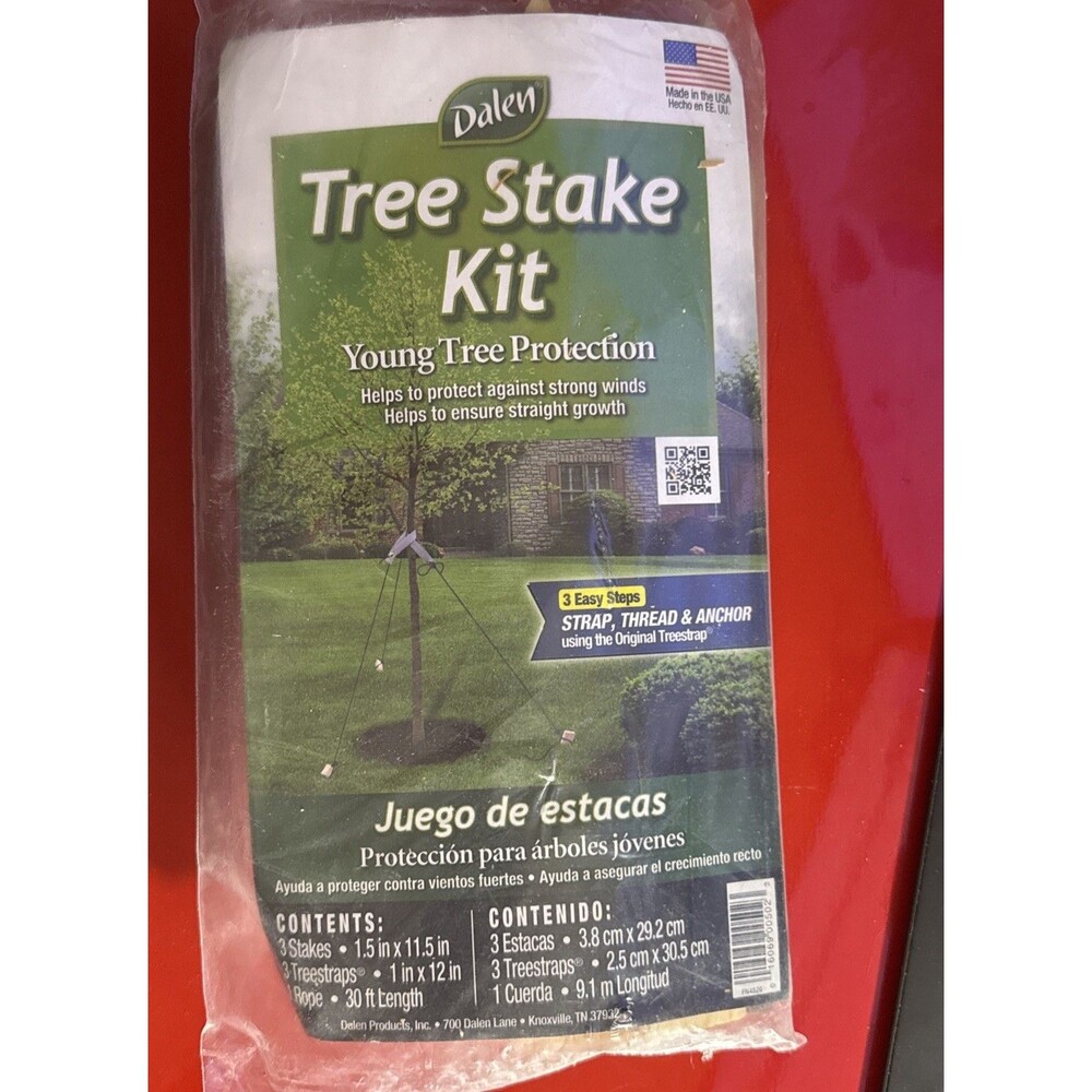 Dalen Tree Stake Kit for Young Tree Protection | Set of 2 | PN 4526 | NEW